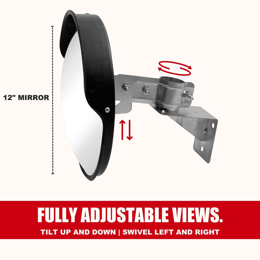 Indoor Convex Mirror for Close-Range Blind Spots
