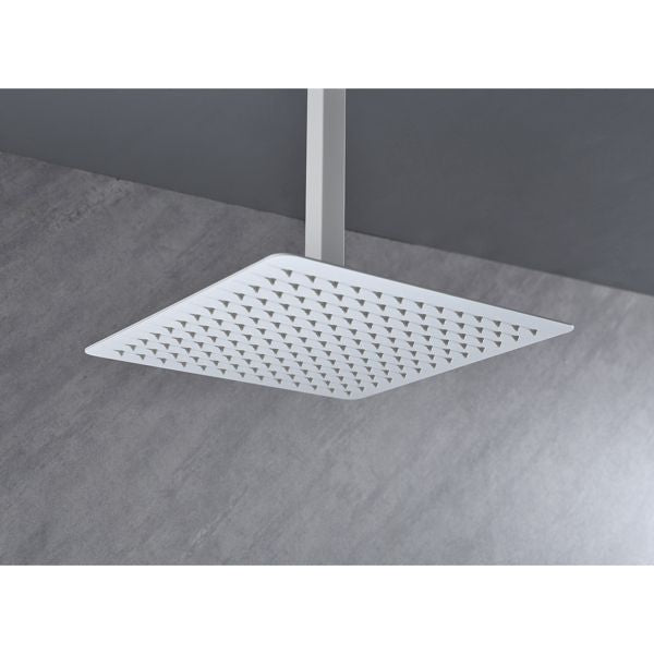 High Pressure Rain Shower Head with Self-Cleaning Nozzles