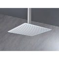 High Pressure Rain Shower Head with Self-Cleaning Nozzles