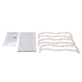 12-Layer Wall-Mounted Shoe Rack for Organized Entryway