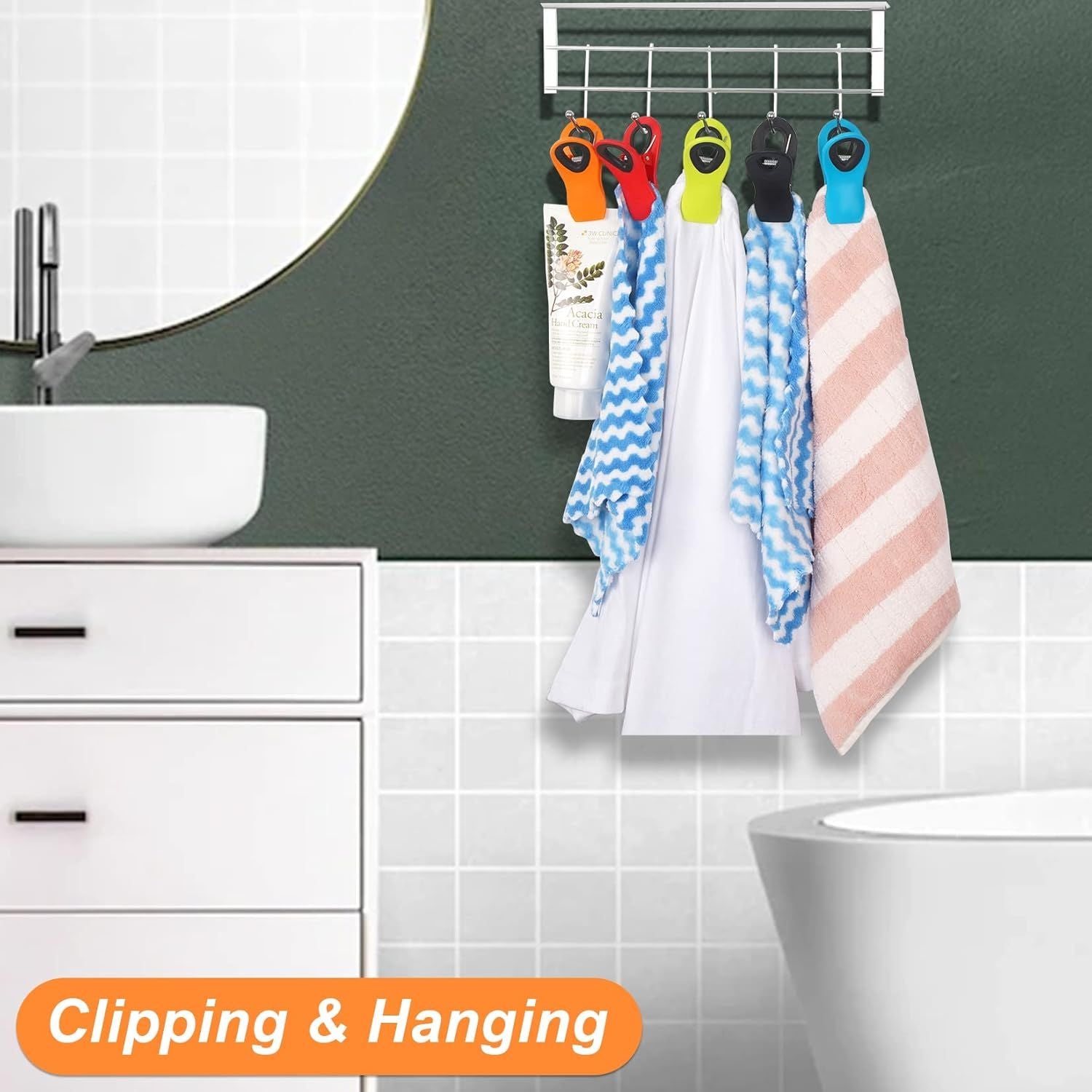 Magnetic Bag Clips for Snacks and Household Tasks