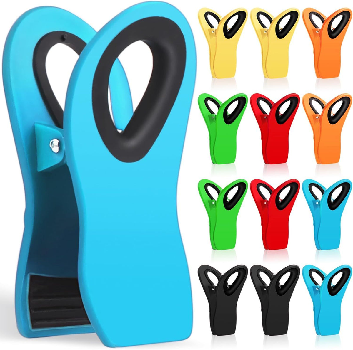 Magnetic Bag Clips for Snacks and Household Tasks