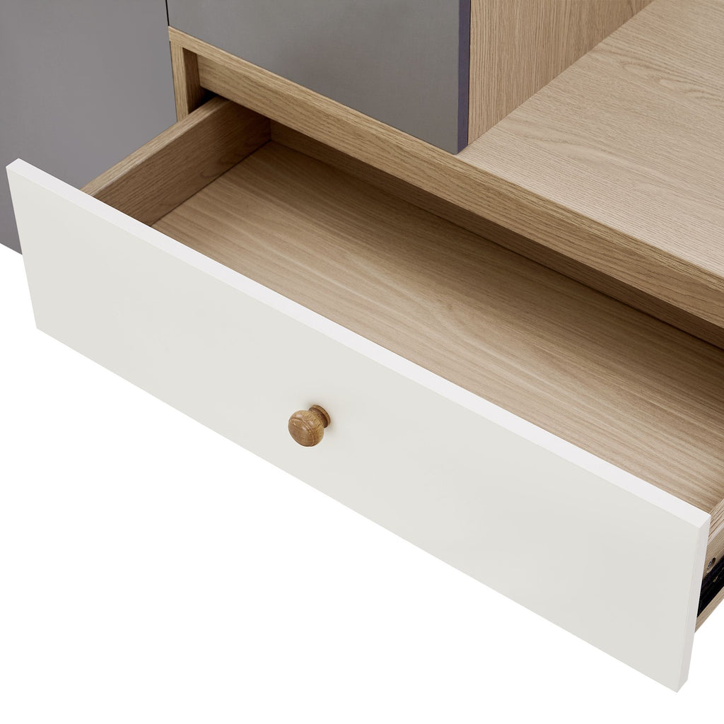Shoe Storage Cabinet with Bench and Adjustable Shelves - Modern Design for Entryway