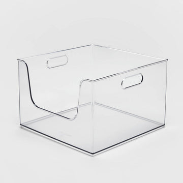 Open Front Storage Bin for Kitchen Organization