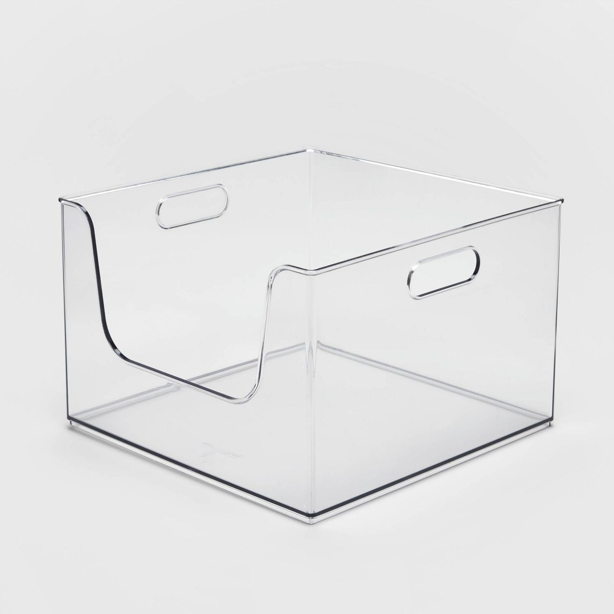 Open Front Storage Bin for Kitchen Organization