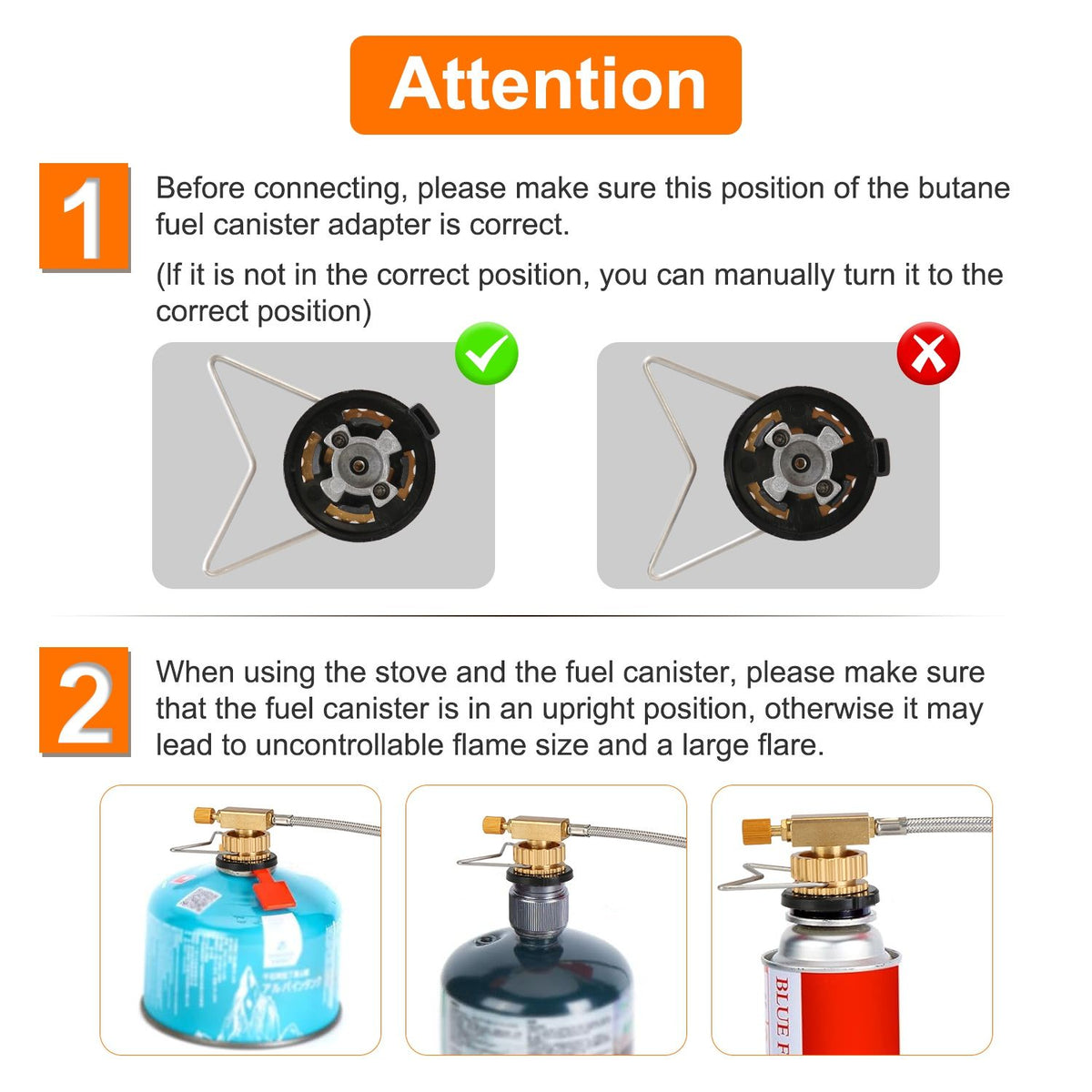 Wind-Blocking Portable Camping Stove with Carrying Case