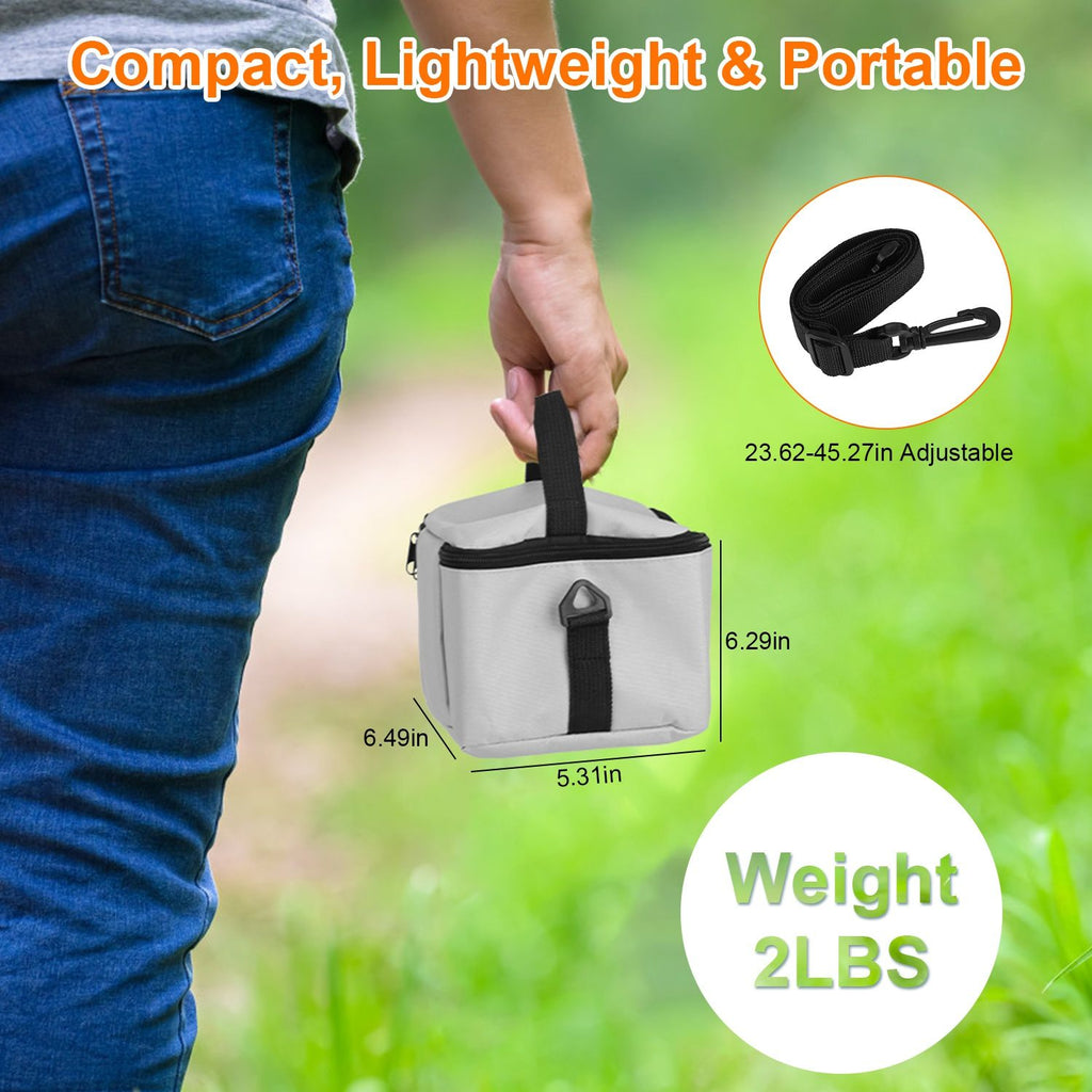 Wind-Blocking Portable Camping Stove with Carrying Case