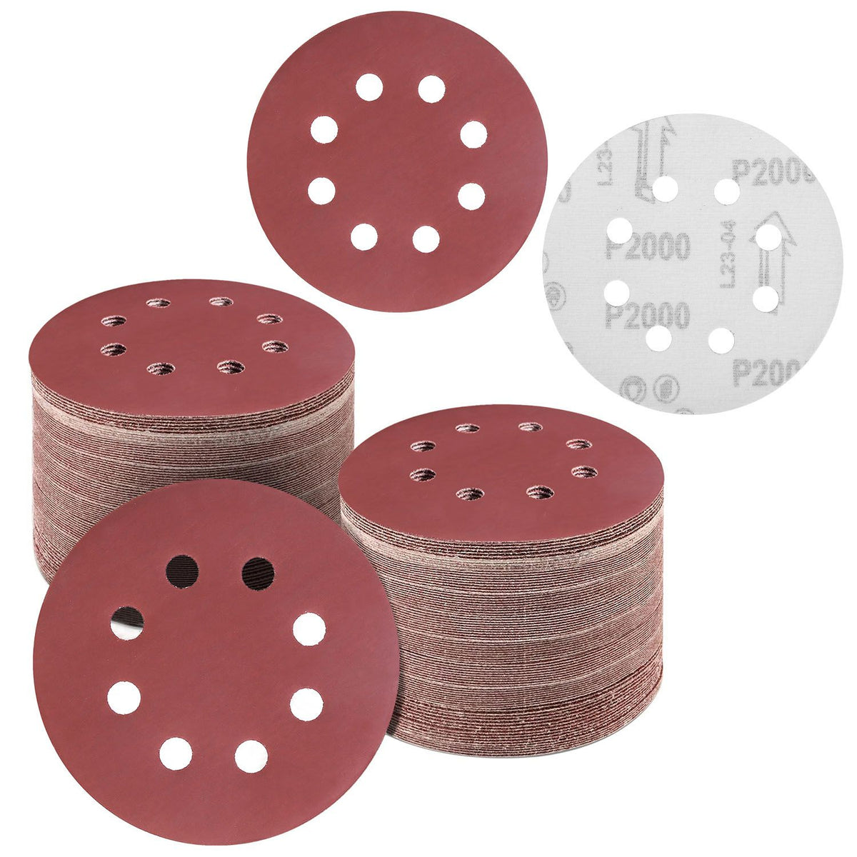 Fine-Grit Random Orbital Sander Discs