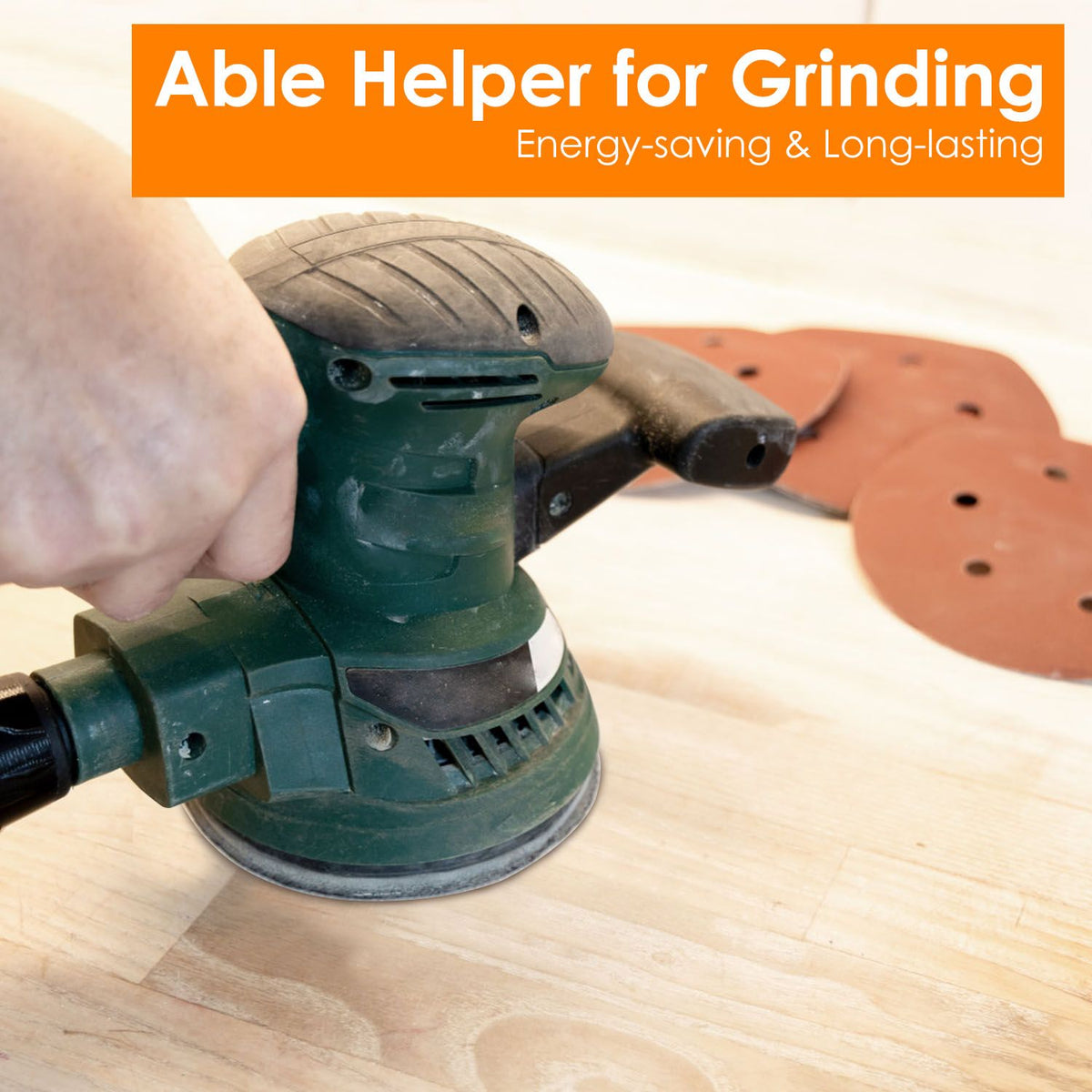 Fine-Grit Random Orbital Sander Discs