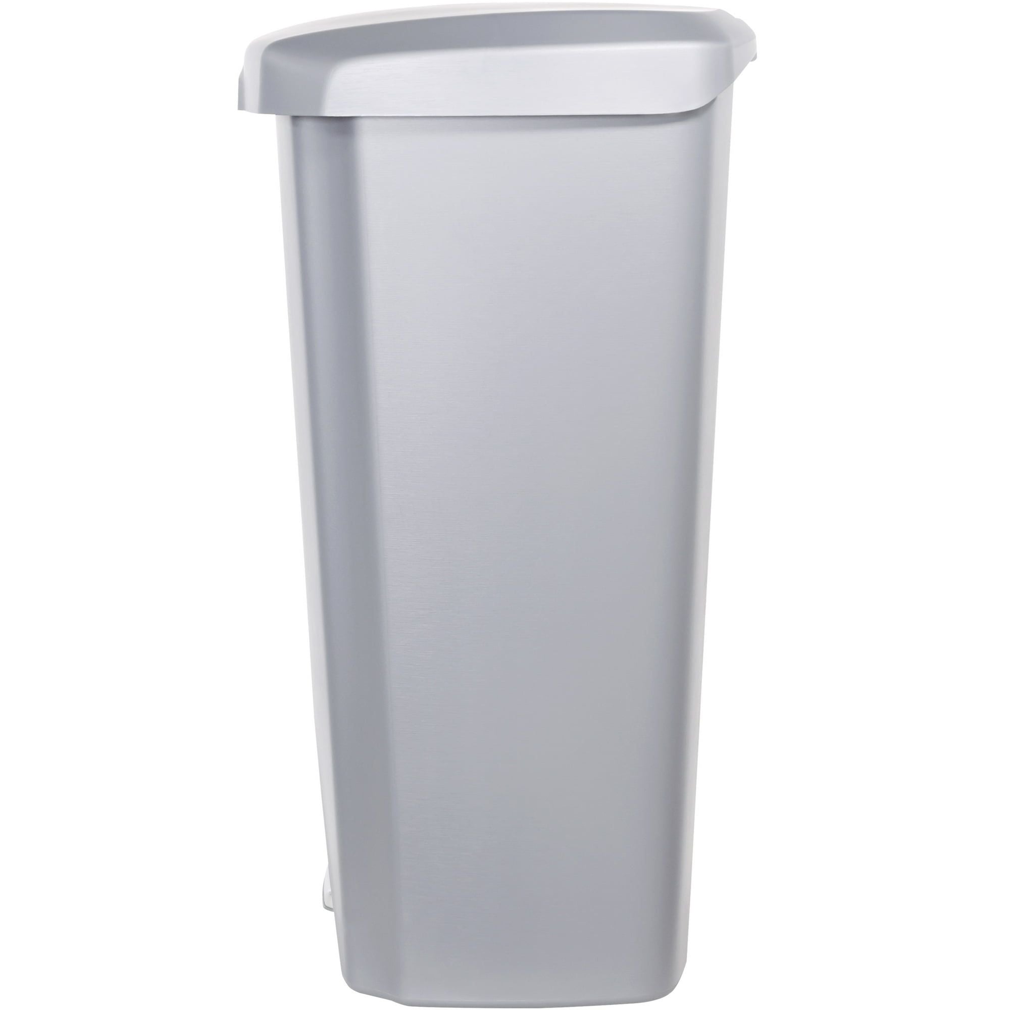 Soft Close Step On Kitchen Trash Can – Gray