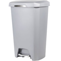 Soft Close Step On Kitchen Trash Can – Gray