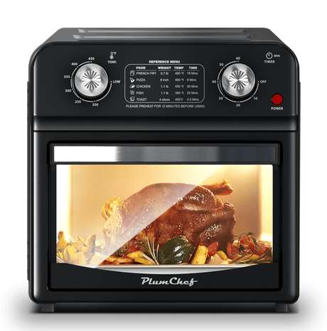 12.5 Quotation 7-in-1 Convection Oven, 1500W,5 preset menus, pizza, baking, roasting, grilling, toas