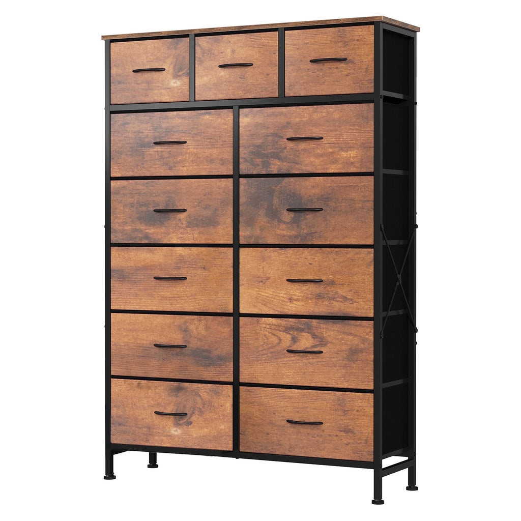 13-Drawer Fabric Dresser for Flexible Home Storage