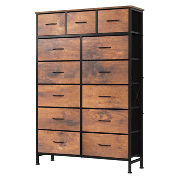 13-Drawer Fabric Dresser for Flexible Home Storage