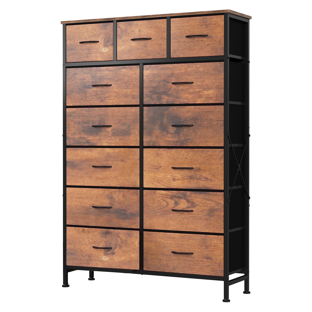 13-Drawer Fabric Dresser for Flexible Home Storage