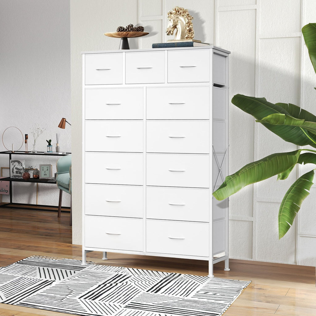 13-Drawer Fabric Dresser for Flexible Home Storage