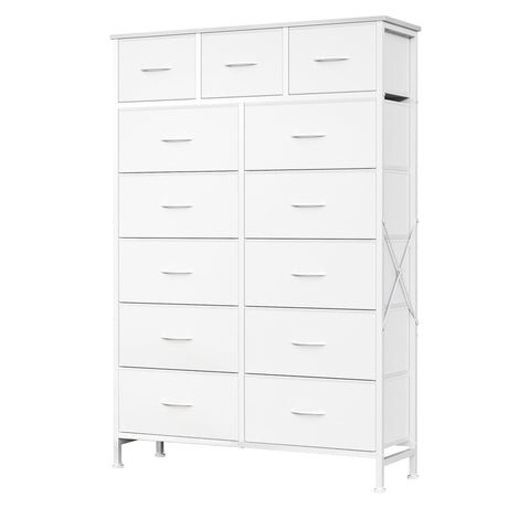 13-Drawer Fabric Dresser for Flexible Home Storage