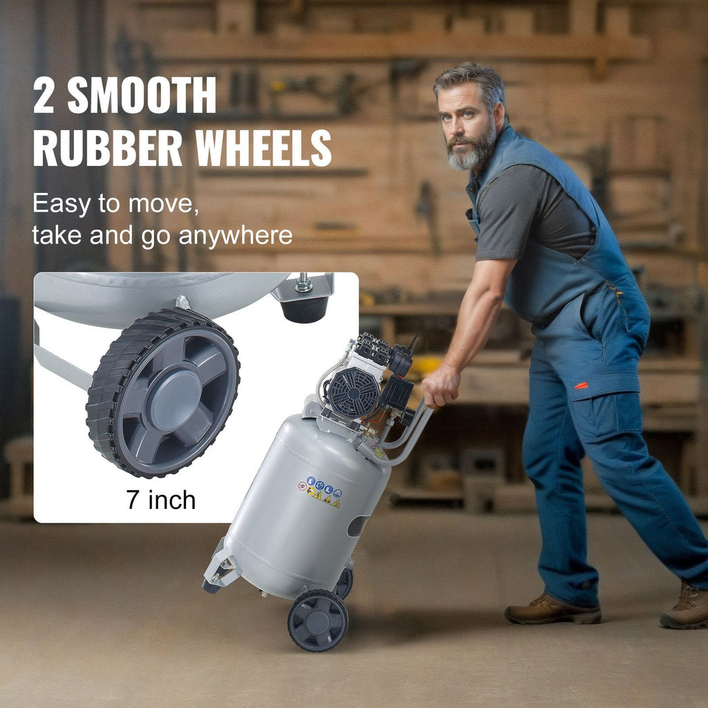 Oil-Free Air Compressor for Garage Projects