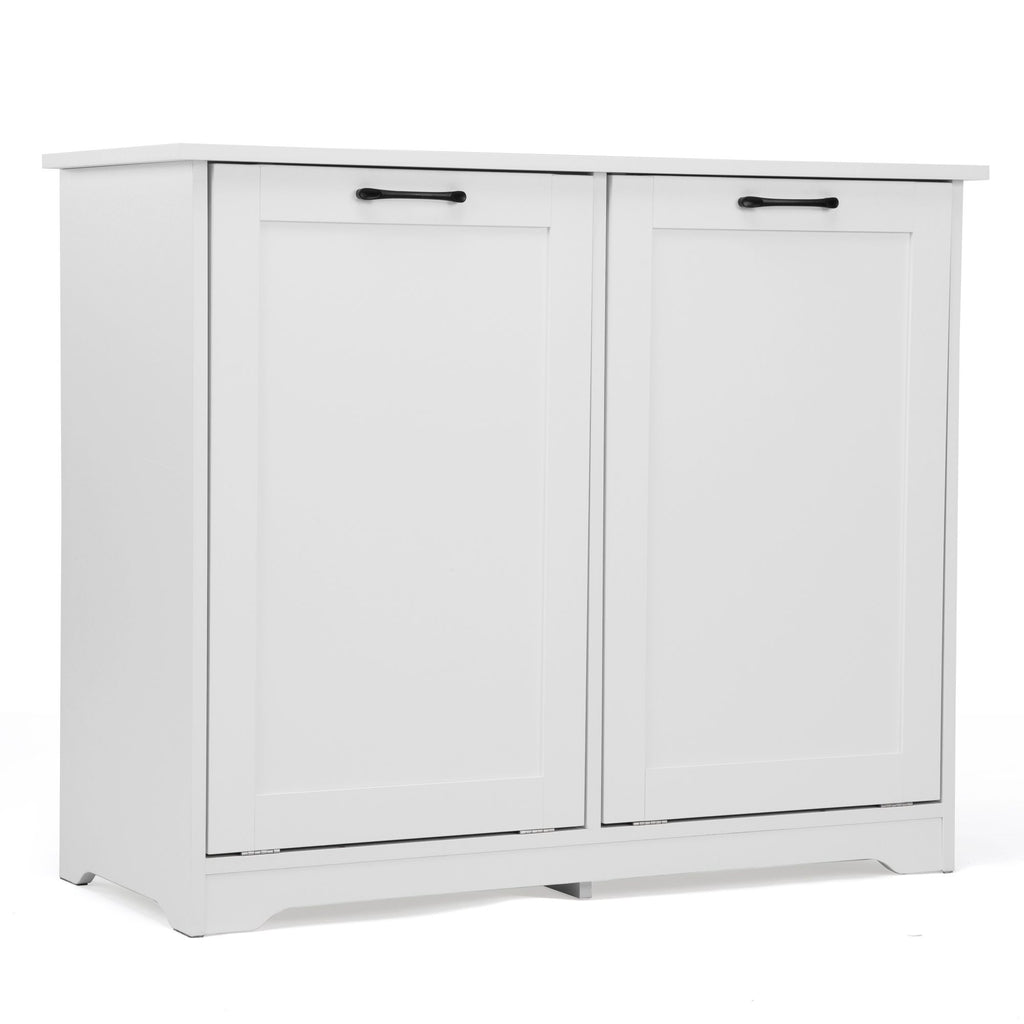 Two-Door Tilt-Out Waste Cabinet with Deodorizer