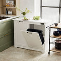 Two-Door Tilt-Out Waste Cabinet with Deodorizer