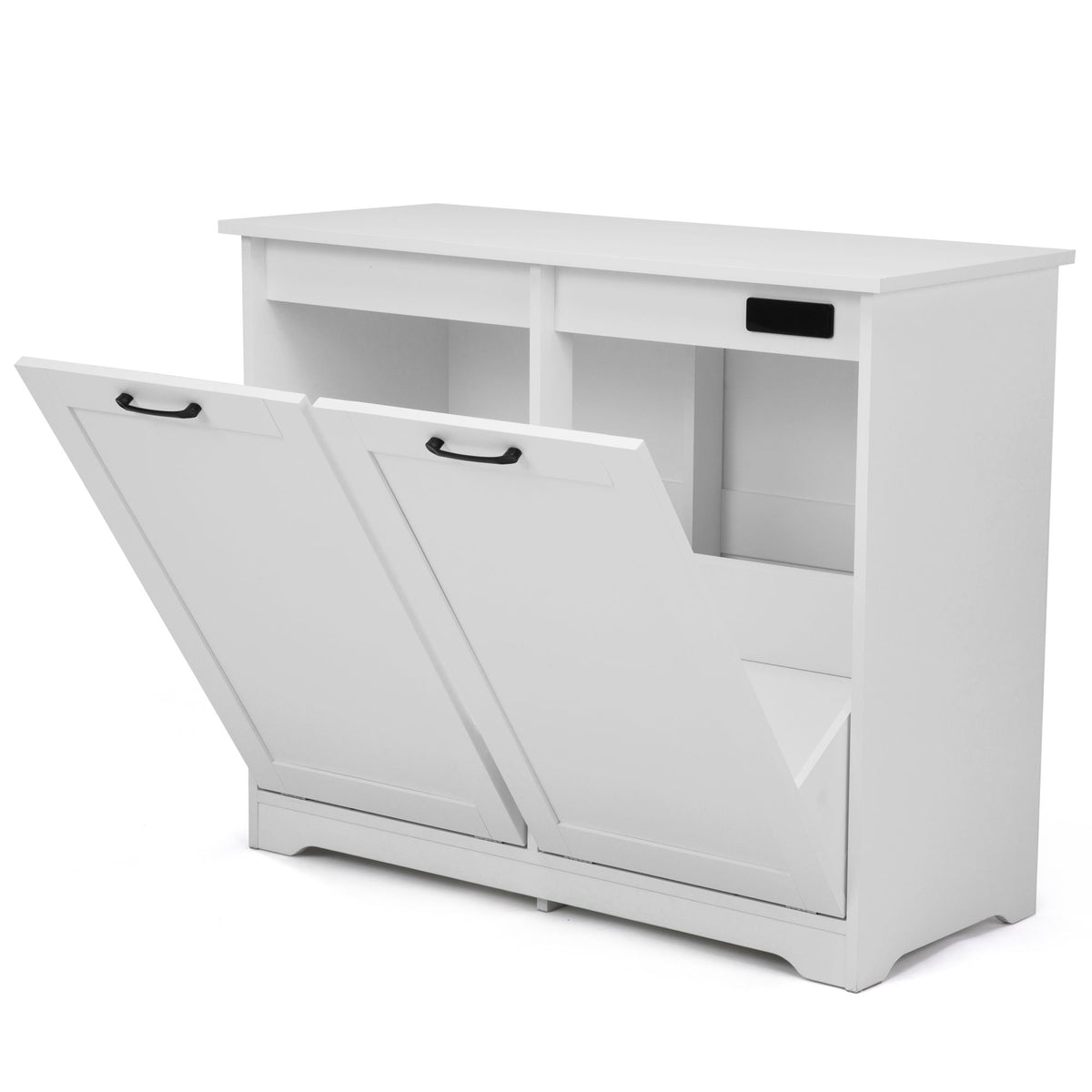 Two-Door Tilt-Out Waste Cabinet with Deodorizer