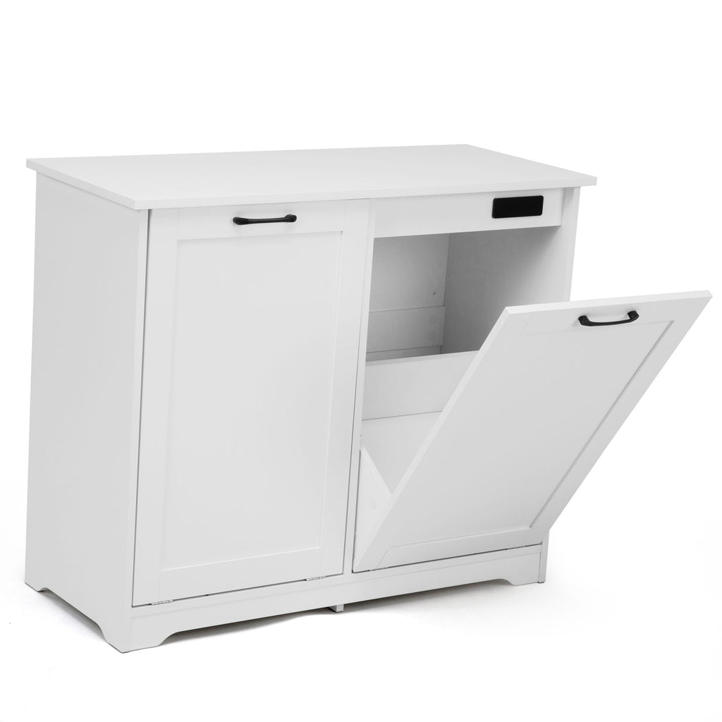Two-Door Tilt-Out Waste Cabinet with Deodorizer