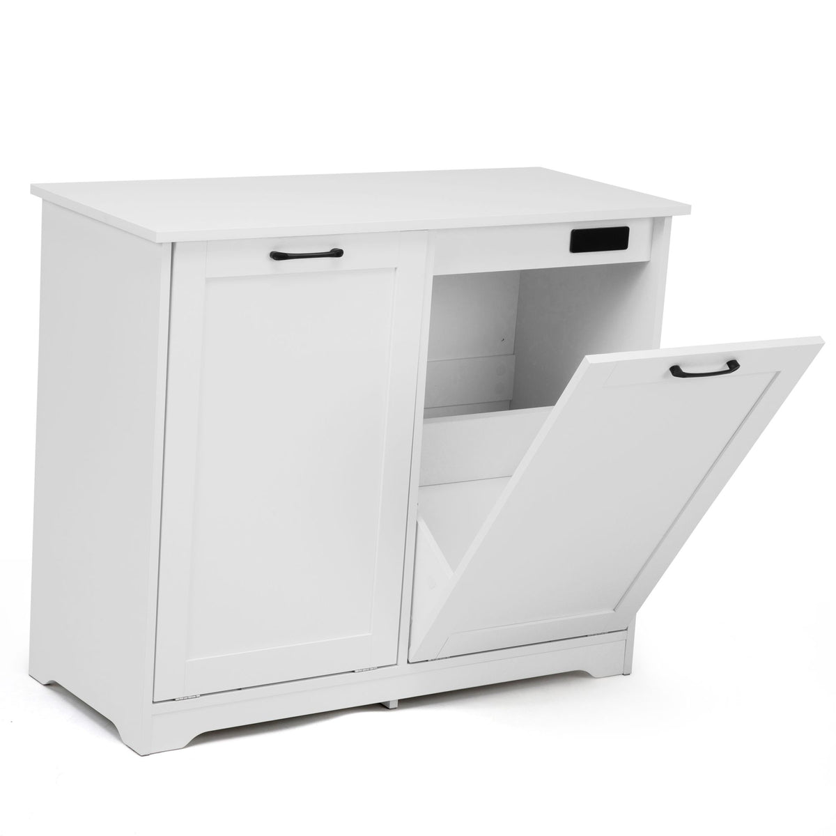 Two-Door Tilt-Out Waste Cabinet with Deodorizer