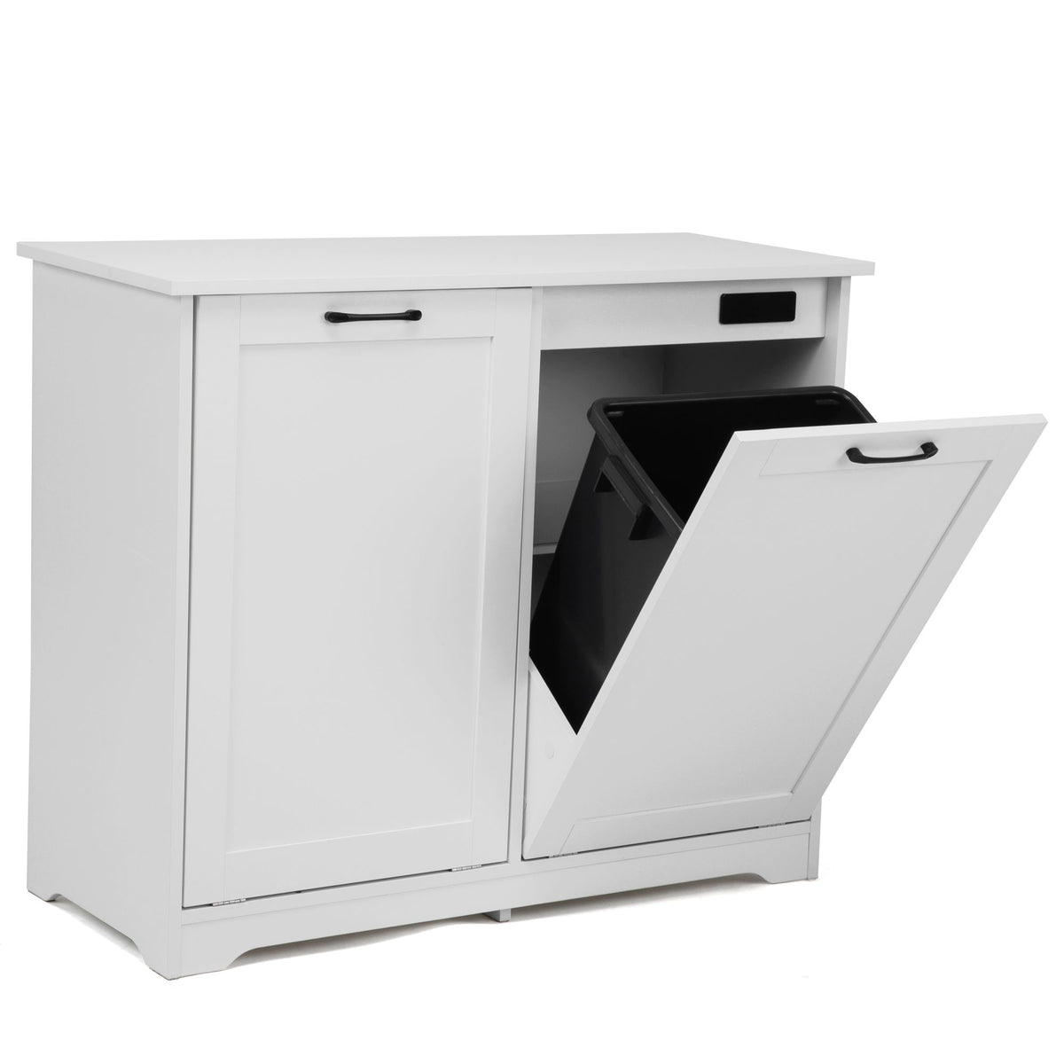 Two-Door Tilt-Out Waste Cabinet with Deodorizer