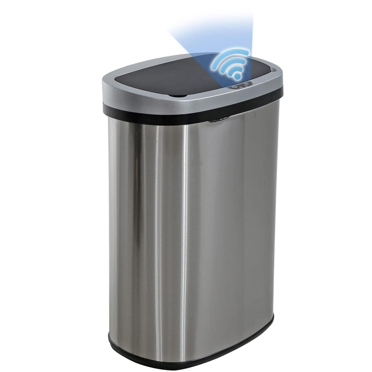 Automatic Touchless Trash Can with Lid for Hands-Free Home Use