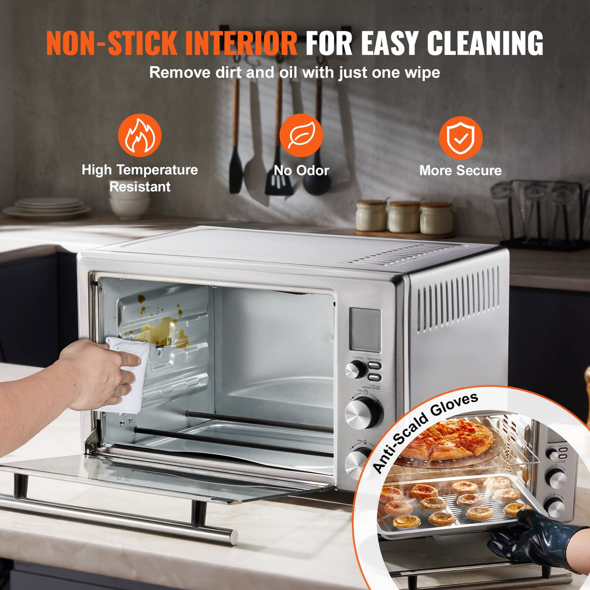 VEVOR 13-in-1 Air Fryer Toaster Oven
