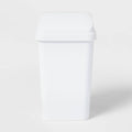 Swing Top Waste Basket with Space-Efficient Design