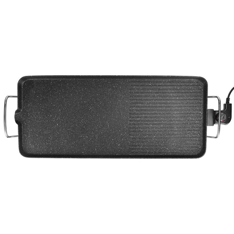 1400W Electric Barbecue Grill – Portable Tabletop Griddle with Adjustable Heat for Perfect BBQ