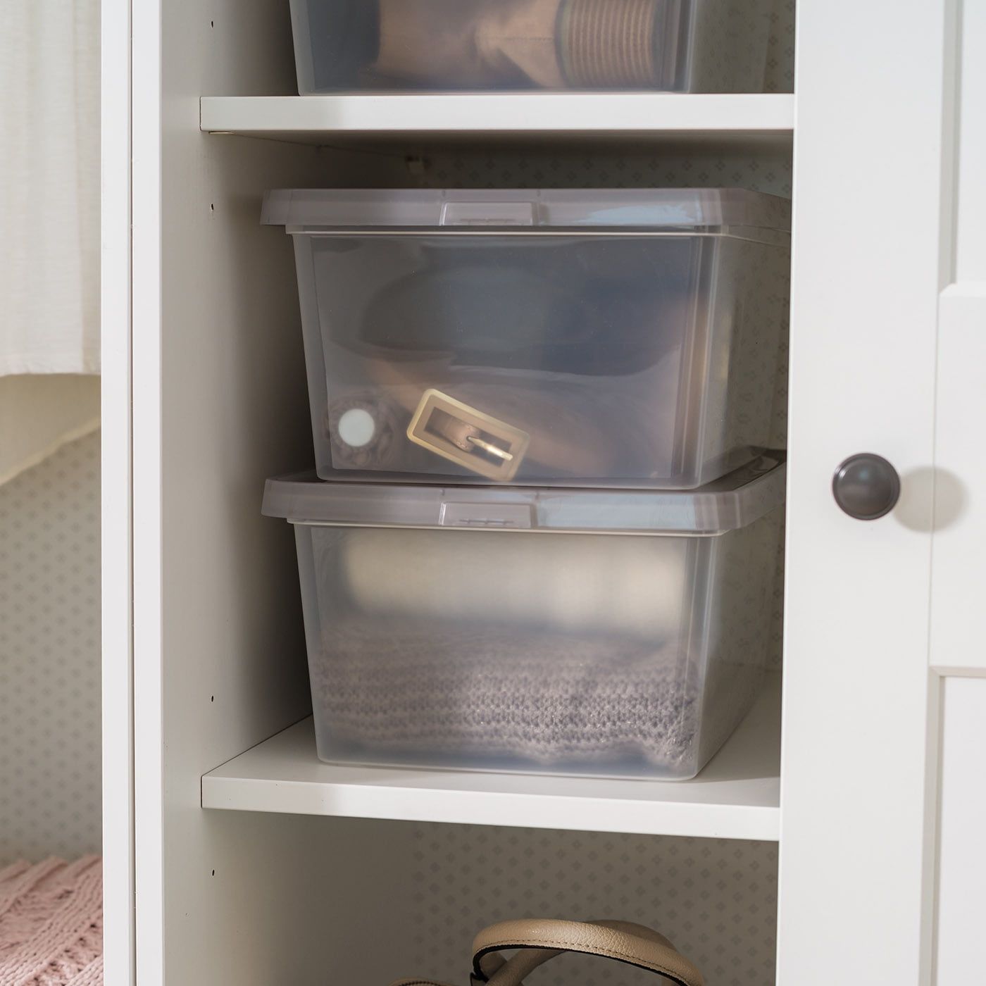 14.5 Qt. Stackable Plastic Storage Bins with Lids - 6 Pack