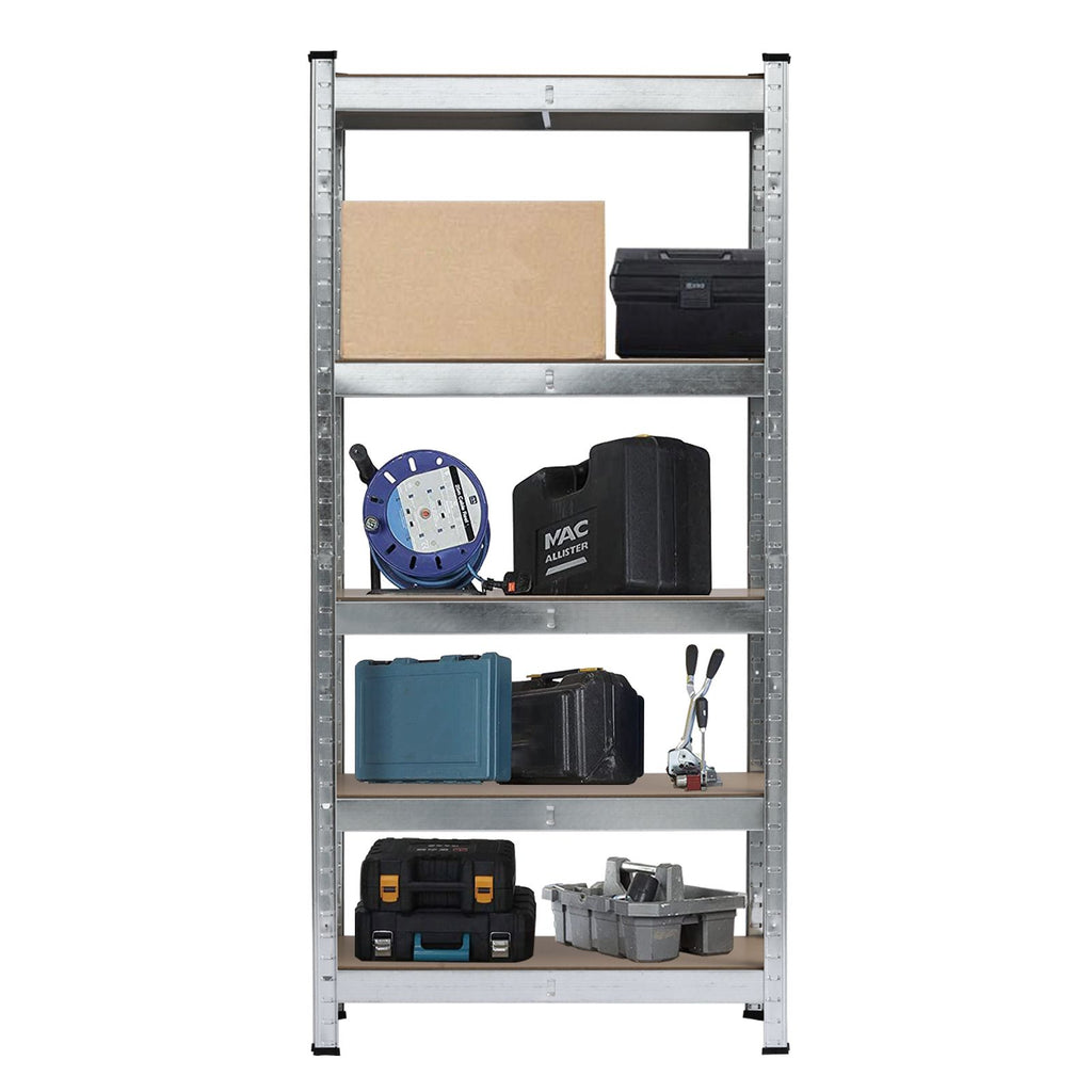 Five-Tier Galvanized Storage and Display Rack