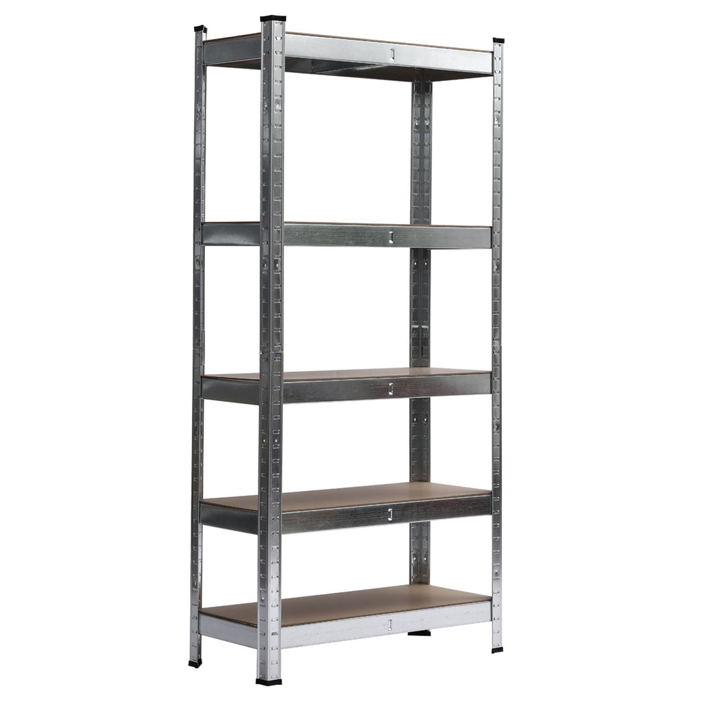 Five-Tier Galvanized Storage and Display Rack
