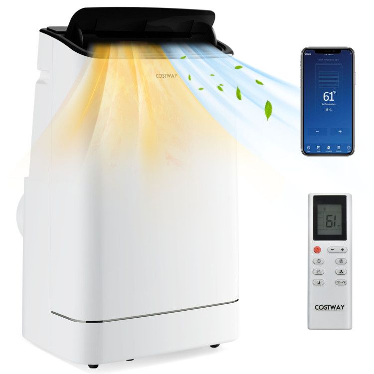 15000 BTU Portable Air Conditioner with Heat and App Control