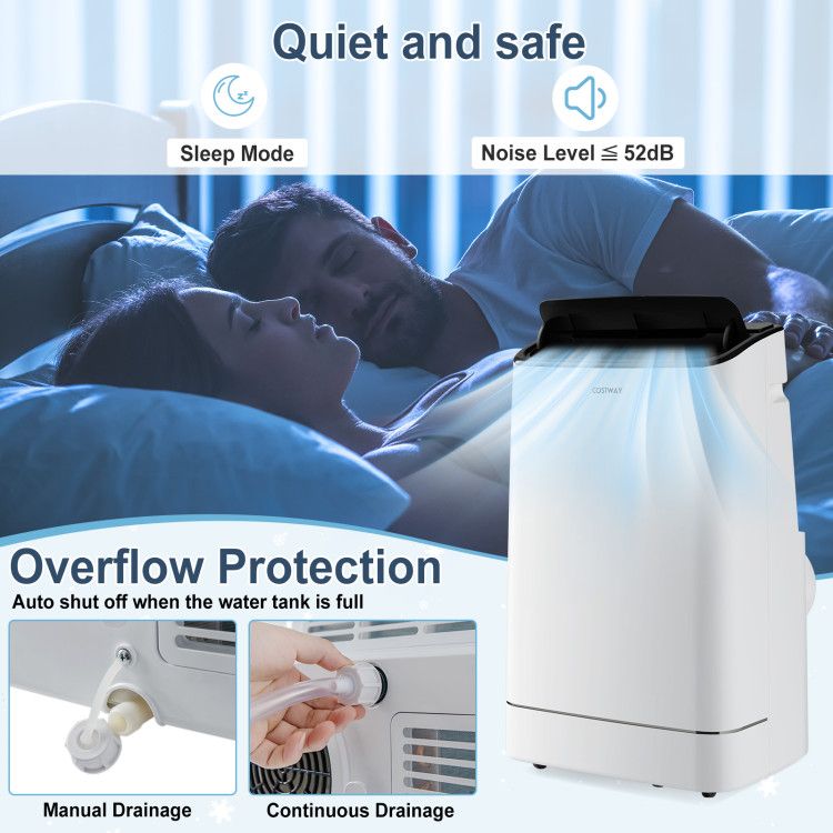 15000 BTU Portable Air Conditioner with Heat and App Control