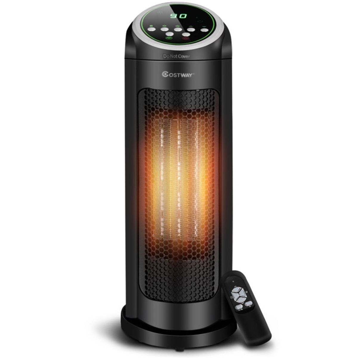 Quiet PTC Ceramic Space Heater with Remote
