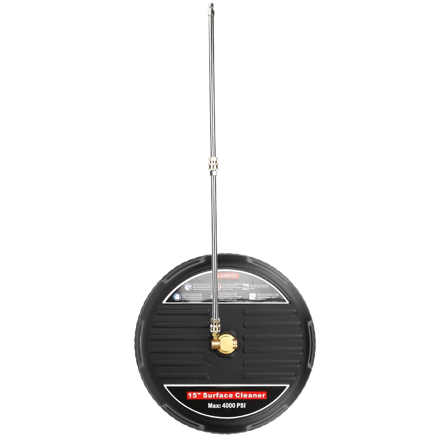 Power Washer Surface Cleaner High Pressure Flat Surface Cleaner 4000PSI Disc Power