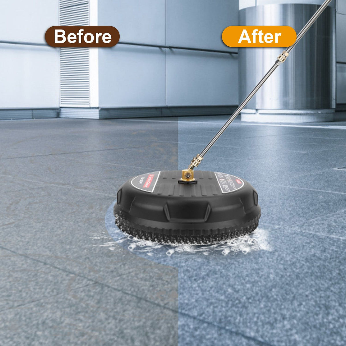 Power Washer Surface Cleaner High Pressure Flat Surface Cleaner 4000PSI Disc Power