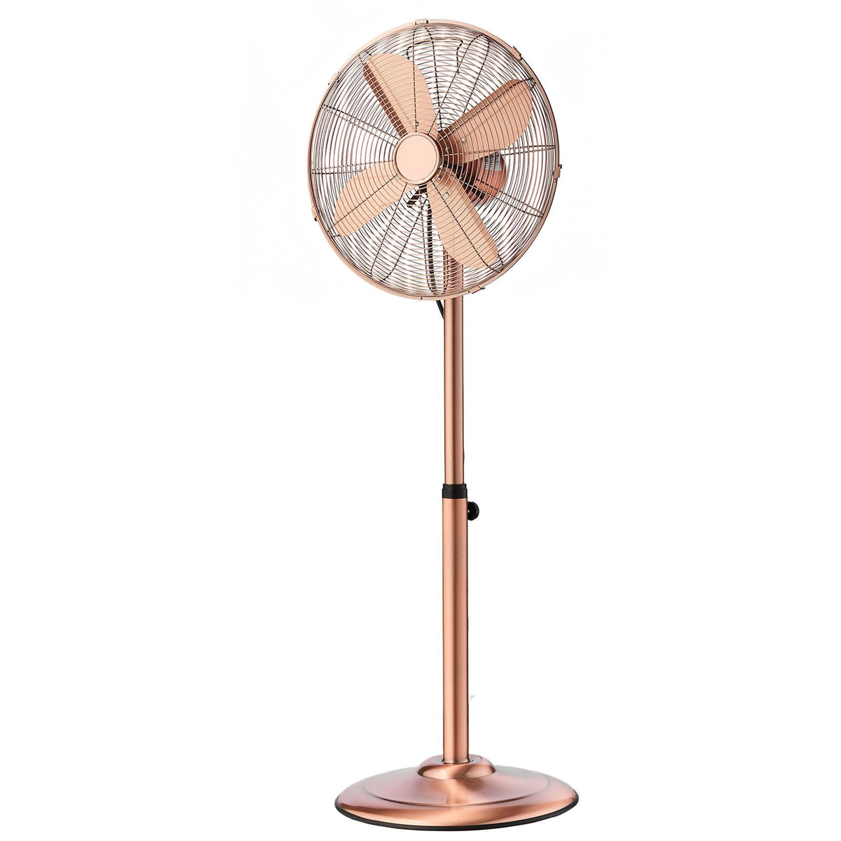 High Velocity Pedestal Fan with Oscillation and Adjustable Height