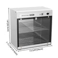UV Sterilizer Cabinet with Timer and Removable Racks