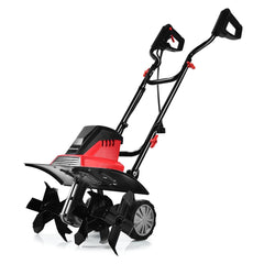 17- Electric Tiller and Cultivator with 10-Amp Motor