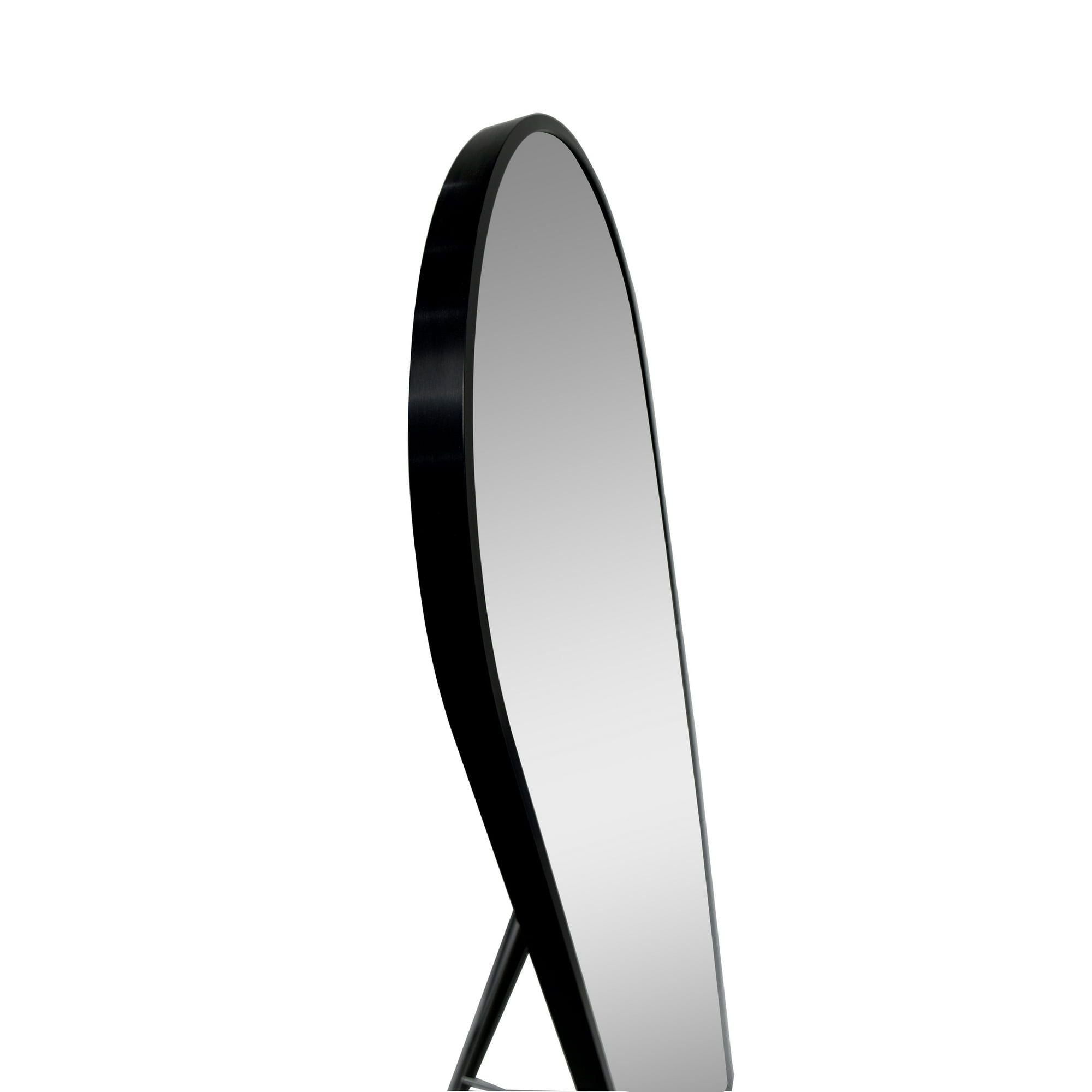Black Arched Floor Mirror – Modern Style for Any Room