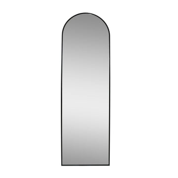 Black Arched Floor Mirror – Modern Style for Any Room