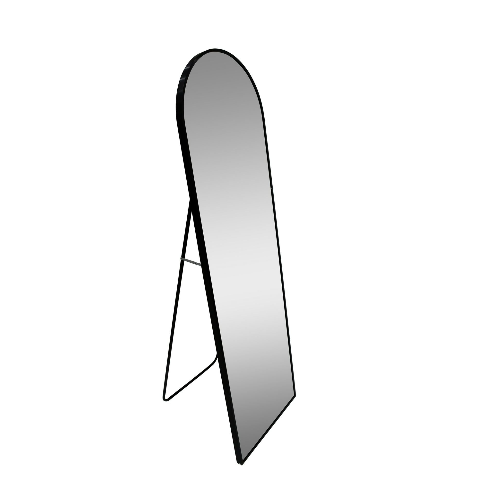 Black Arched Floor Mirror – Modern Style for Any Room