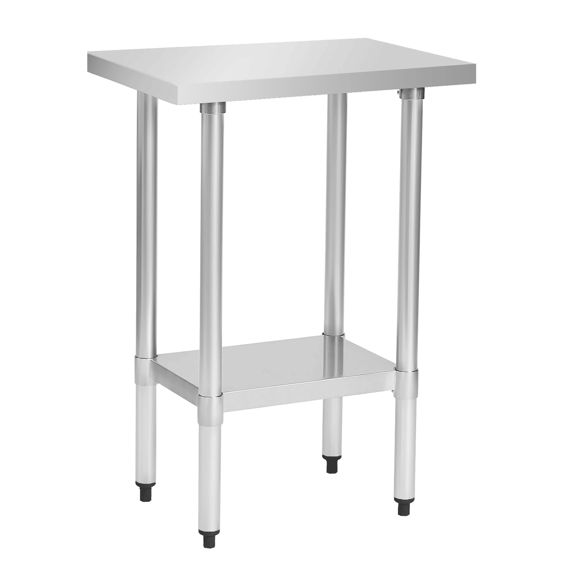 x Stainless Steel Commercial Work Table with Undershelf