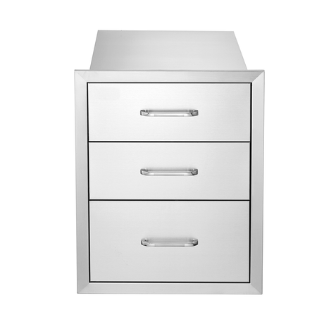 Premium Outdoor Kitchen Drawers with Smooth Sliding Rails