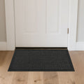 Small Grid Floor Mat for Kitchen and Entryway