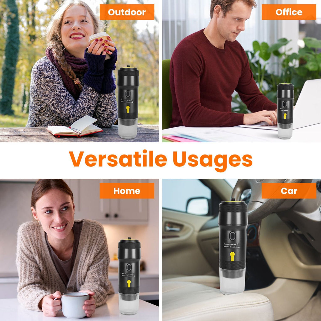 Portable Self-Heating Espresso Maker
